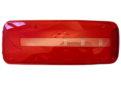 Rear combination tail lamp/light lens + screws + seal, RH and LH, fitting DAF CF, LF, XF