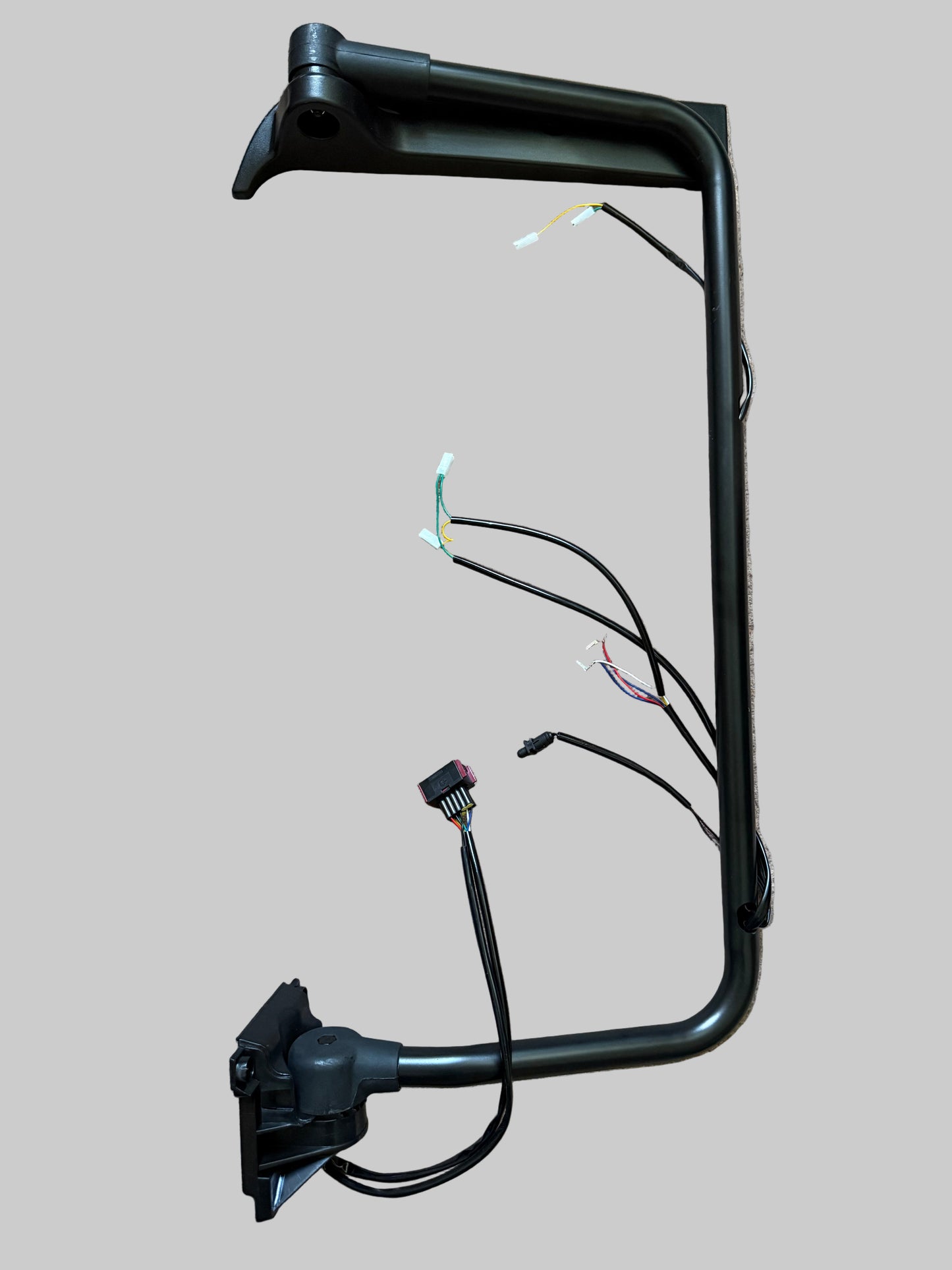Large/long mirror arm, LH on RHD, fitting DAF LF, Renault Midlum/Premium/Kerax, Volvo FL/FE