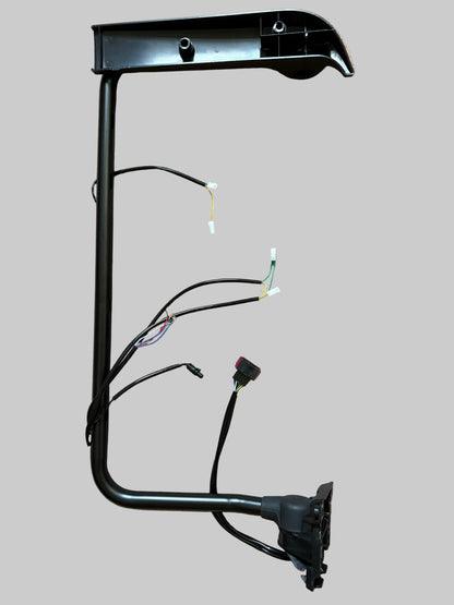 Large/long mirror arm, LH on RHD, fitting DAF LF, Renault Midlum/Premium/Kerax, Volvo FL/FE