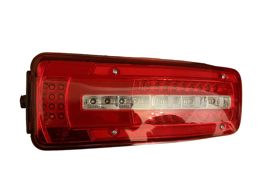 LED rear / tail combination lamp driver side / RH, round side connector, fitting DAF LF, CF, XF