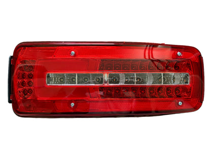 LED rear / tail combination lamp driver side / RH, round rear connector, fitting DAF LF, CF, XF